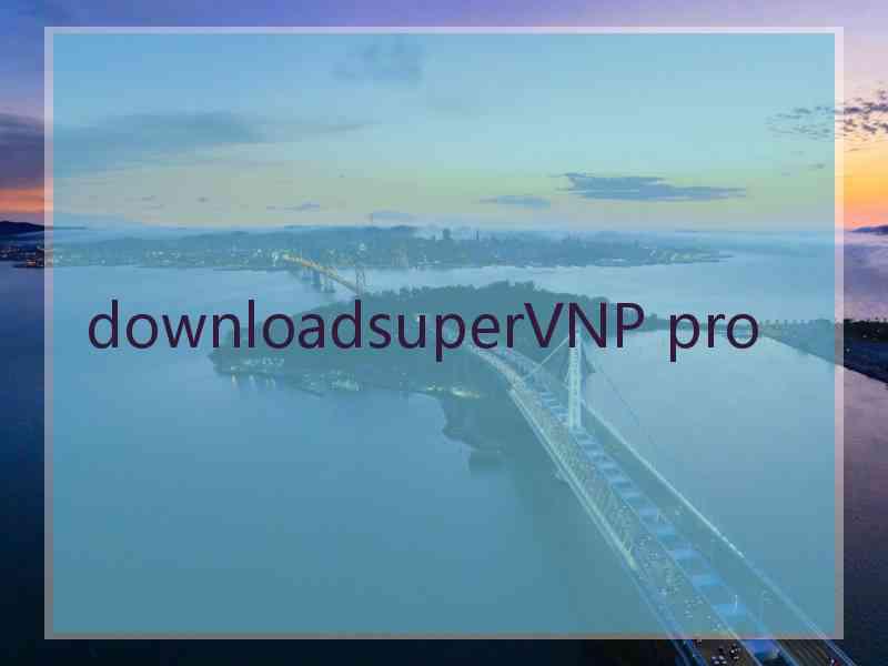 downloadsuperVNP pro