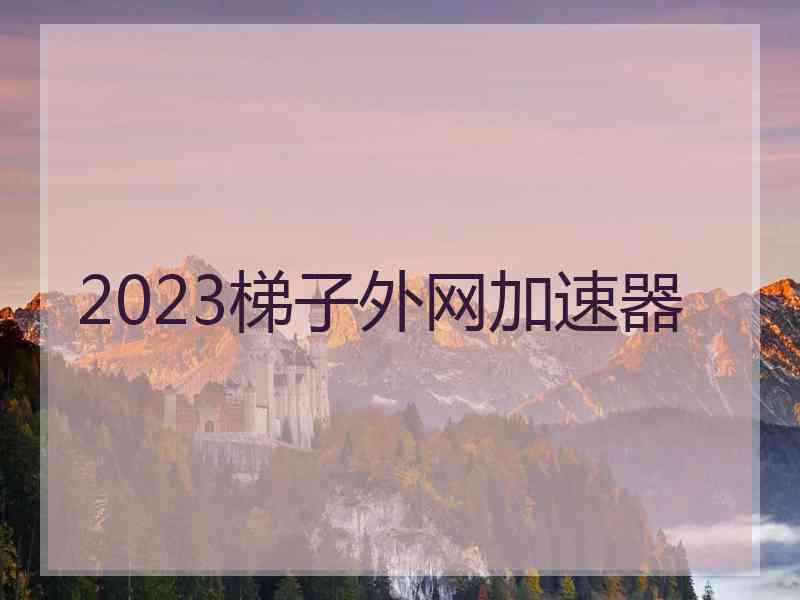 2023梯子外网加速器