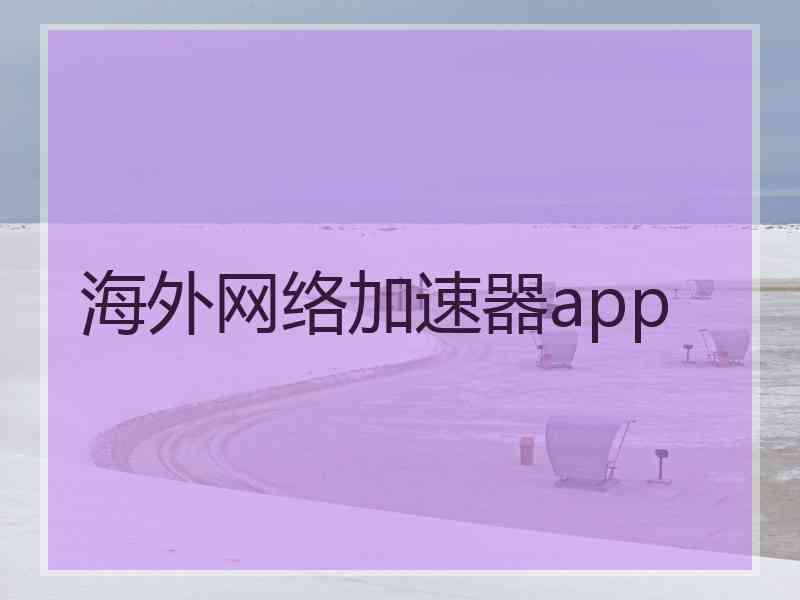 海外网络加速器app