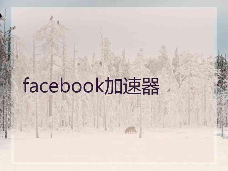 facebook加速器