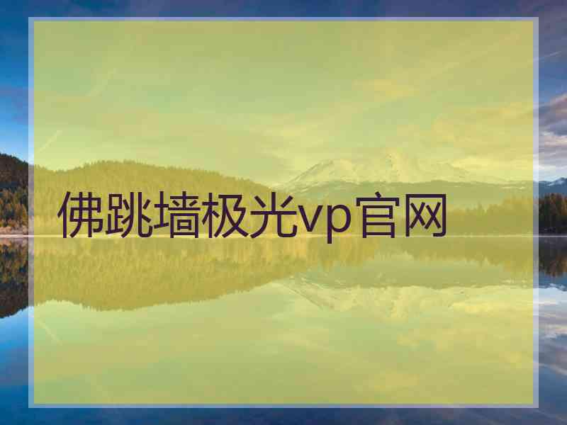 佛跳墙极光vp官网