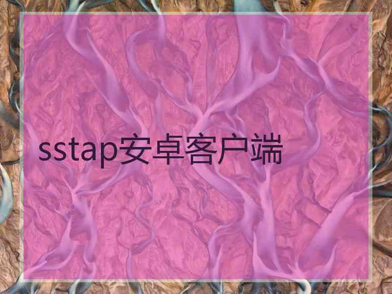 sstap安卓客户端