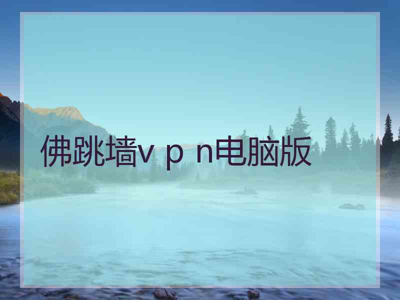 佛跳墙v p n电脑版