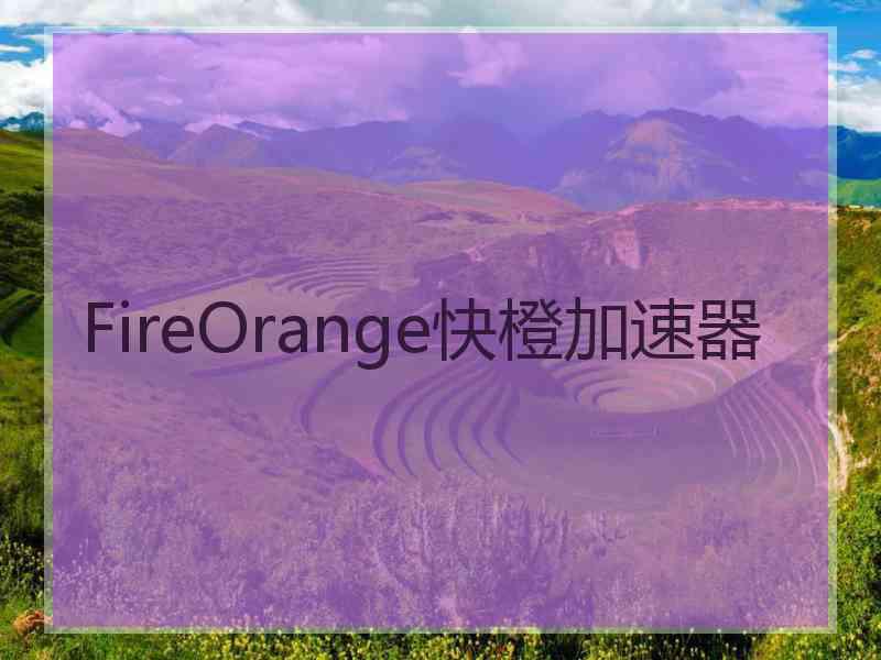 FireOrange快橙加速器