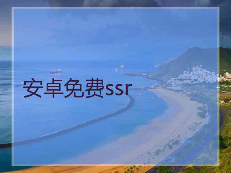 安卓免费ssr