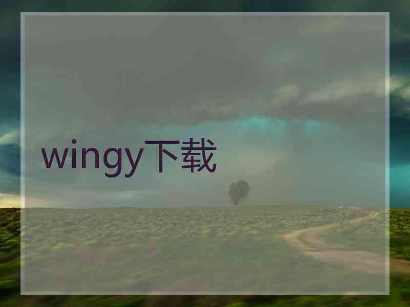 wingy下载