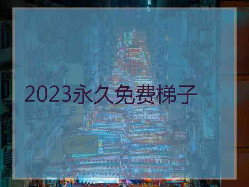 2023永久免费梯子