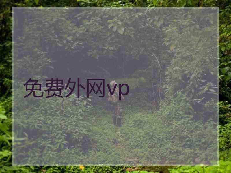 免费外网vp