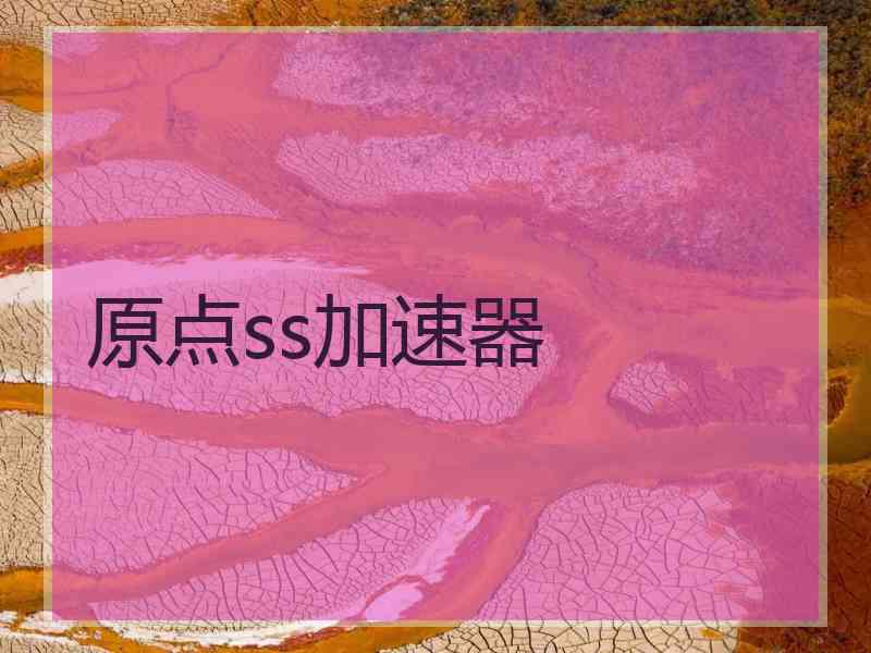 原点ss加速器