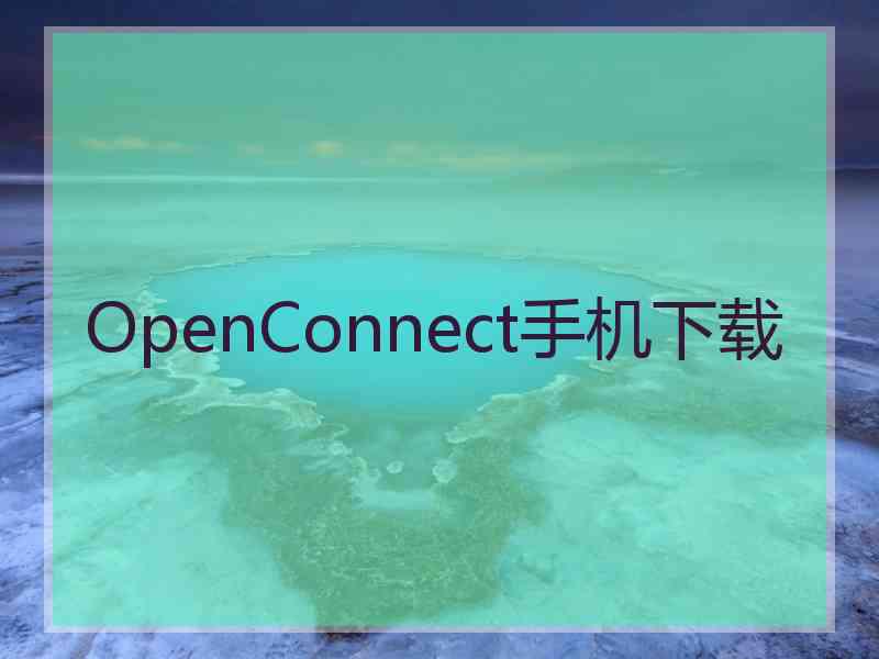 OpenConnect手机下载