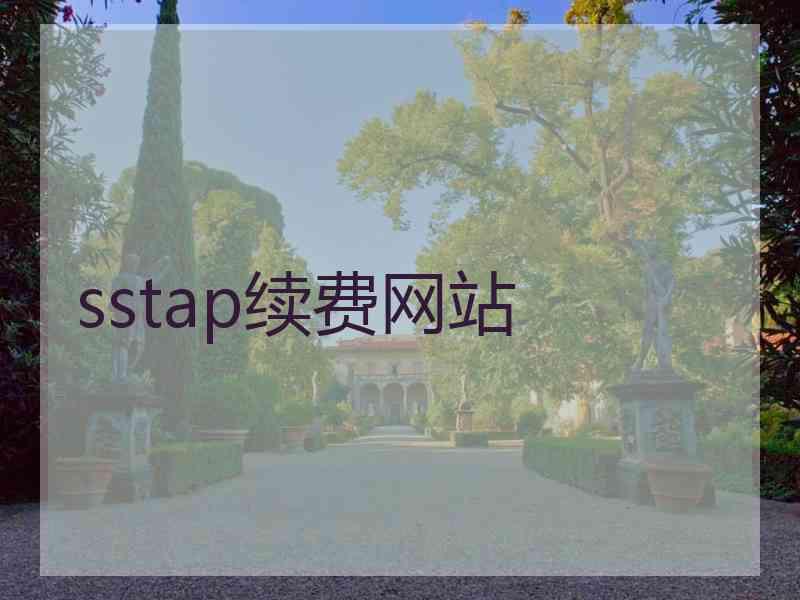 sstap续费网站