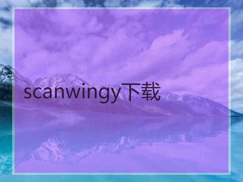 scanwingy下载