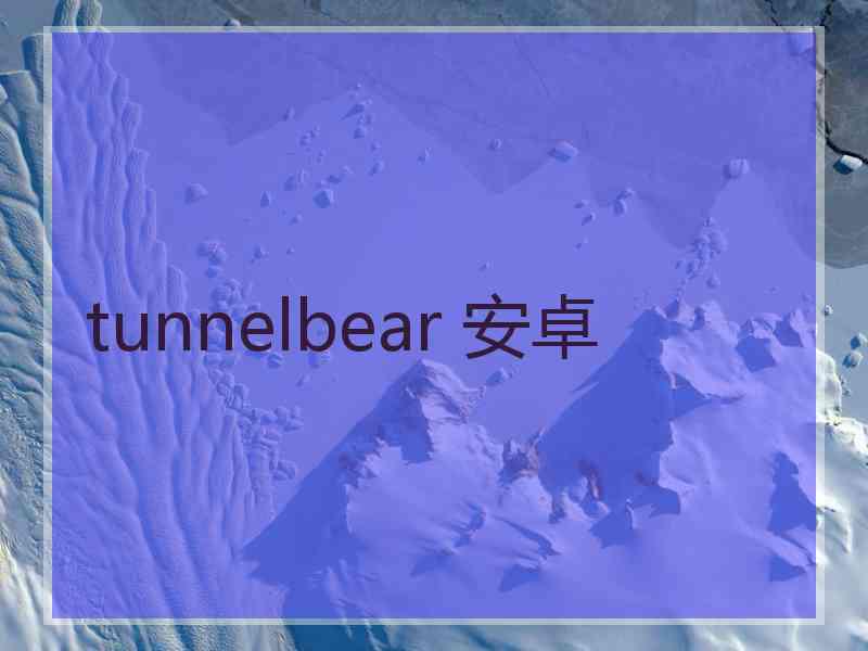 tunnelbear 安卓