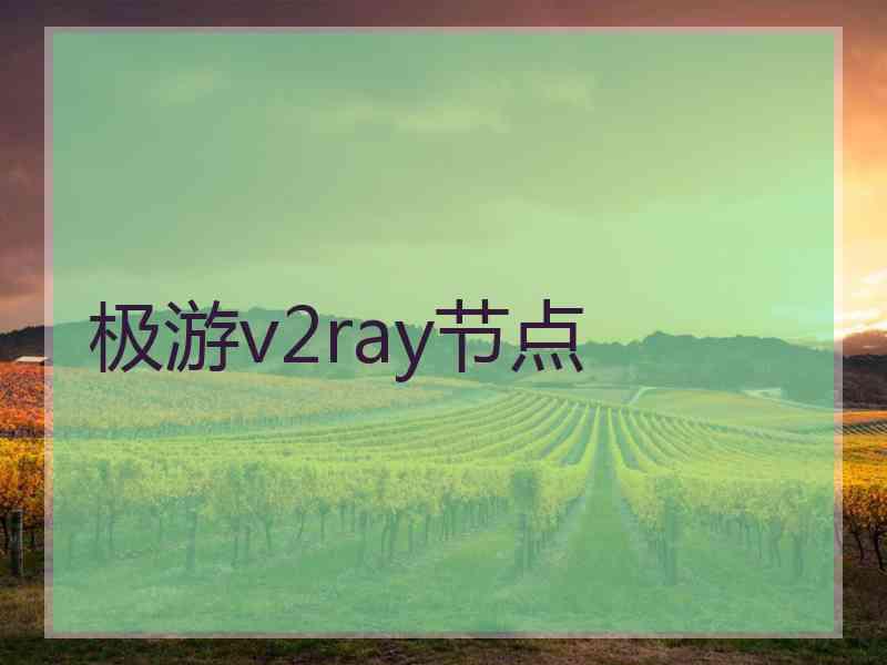 极游v2ray节点