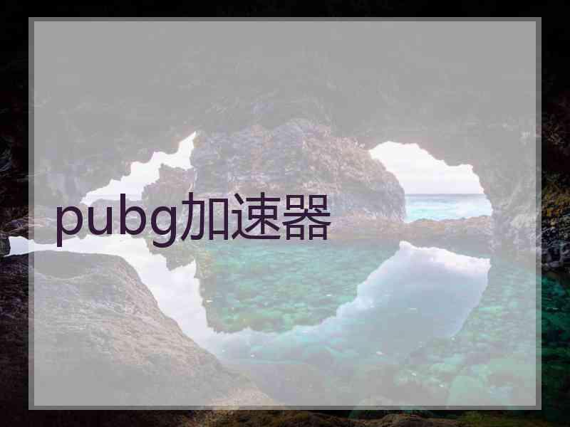 pubg加速器