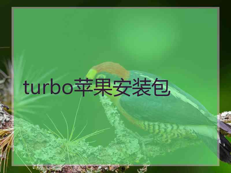 turbo苹果安装包