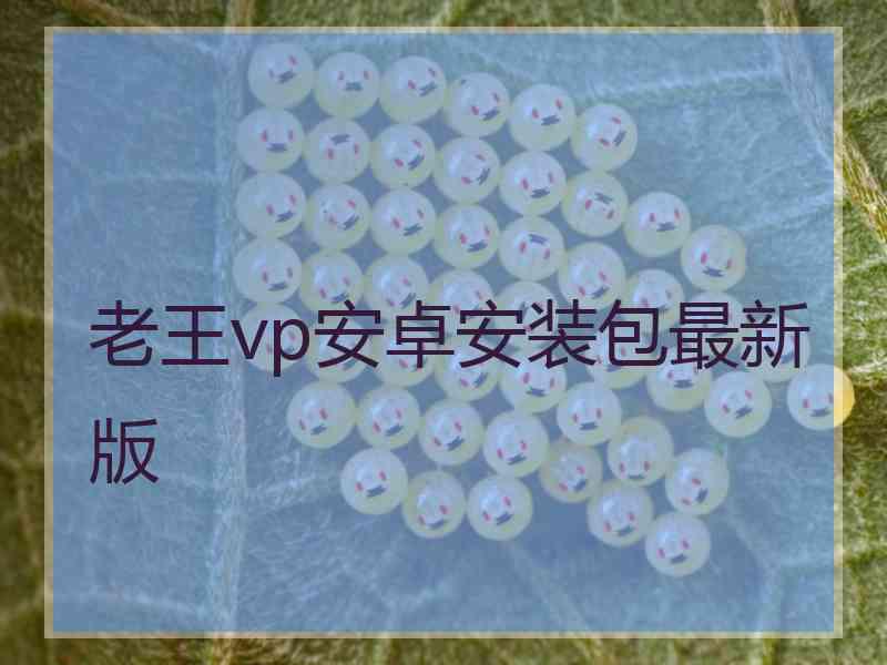 老王vp安卓安装包最新版