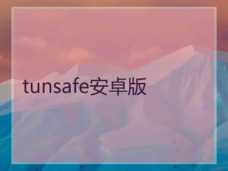 tunsafe安卓版