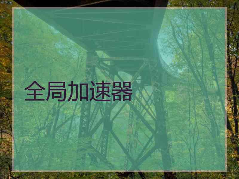 全局加速器