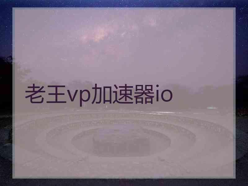 老王vp加速器io