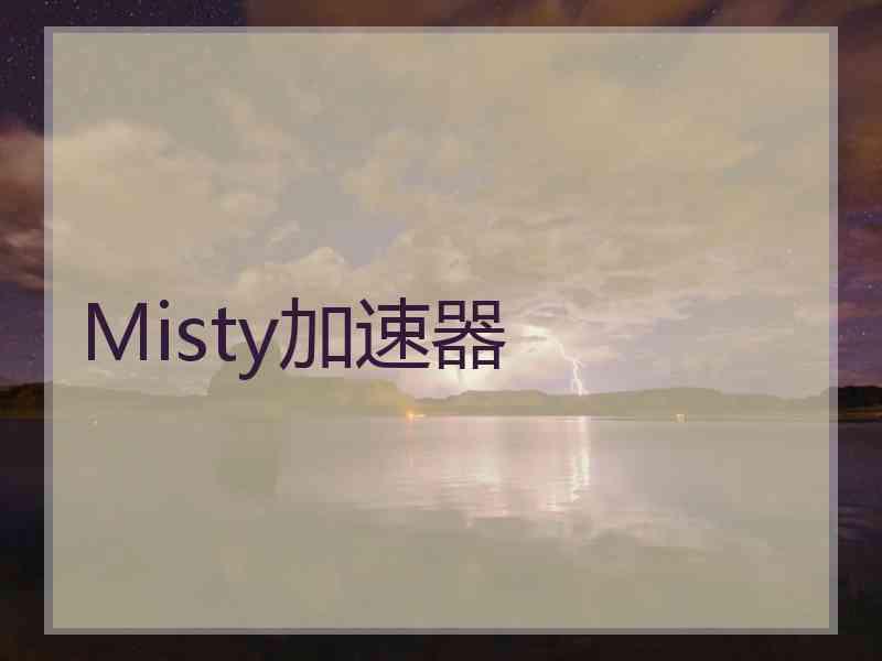 Misty加速器