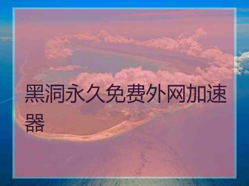 黑洞永久免费外网加速器