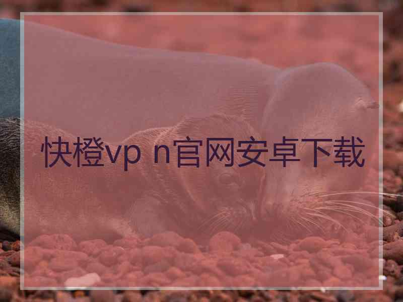 快橙vp n官网安卓下载